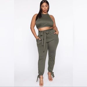 Rest and play pant suit